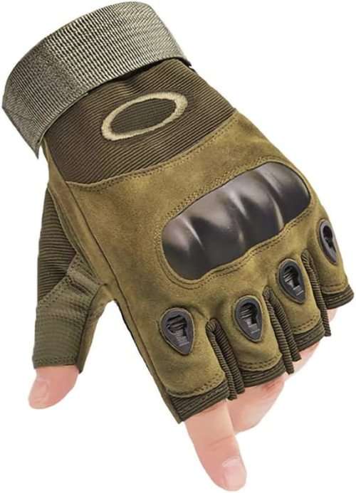 # 5 - Green Glove Half Finger with ventilation / MEDIUM