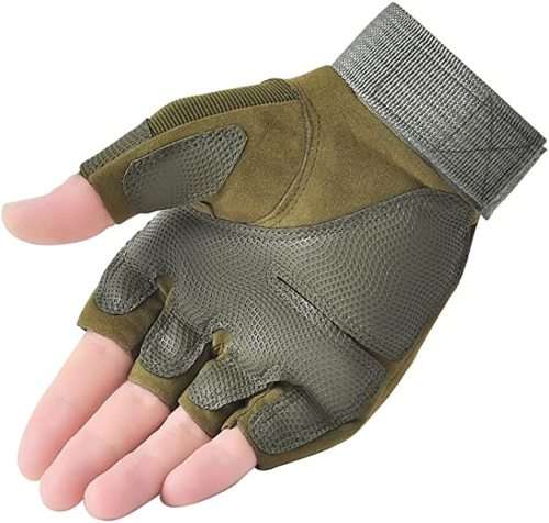 # 5 - Green Glove Half Finger with ventilation / MEDIUM