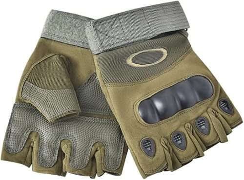 # 5 - Green Glove Half Finger with ventilation / MEDIUM