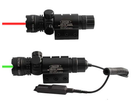 Red/Green Laser For Gun Suit 25.4/30mm Ring 20mm Laser Sight For Hunting Adjustable Up Down Left Rig