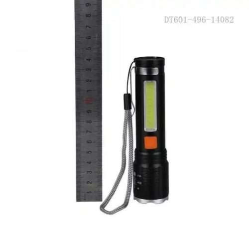 FA-BX-P12 Rechargeable Zoom Flashlight with COB+P50