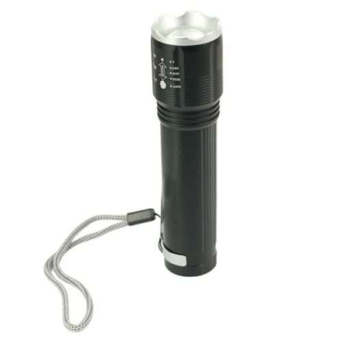 FA-BX-P12 Rechargeable Zoom Flashlight with COB+P50