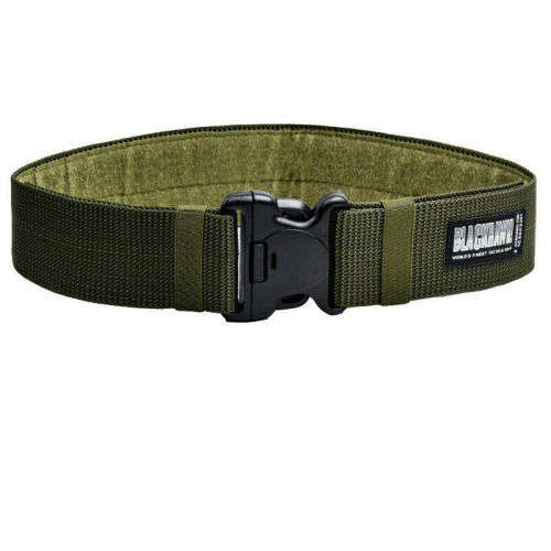 Tactical Nylon Adjustable Belt Military Buckle Gun Belt Quick Release Army Belts -GREEN