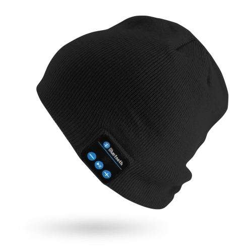 Bluetooth Beanie  - BLACK