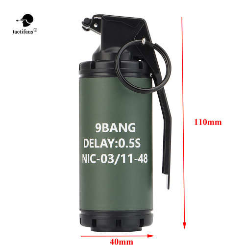 New Tactical Smoke Bomb Model Simulation smoke grenade for movie props Airsoft Paintball