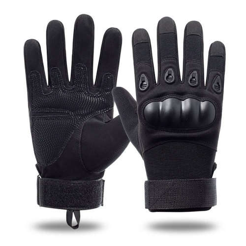 # 6 - Black Glove Full Finger with ventilation / XLARGE