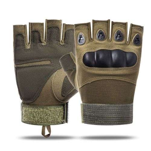 # 5 - Green Glove Half Finger with ventilation / MEDIUM