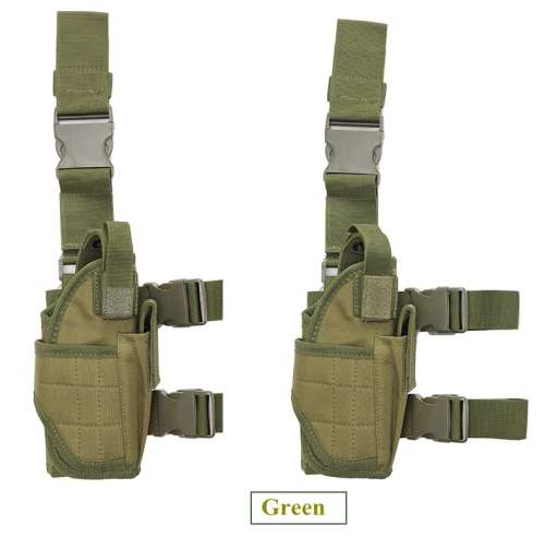 Drop Left/Right Leg Gun Holster Gun Bag - GREEN