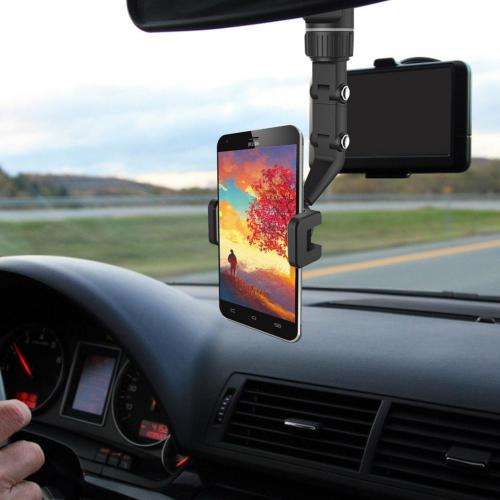 RO1 Universal Adjustable Multi-Function Car Holder Support Stand - GREY