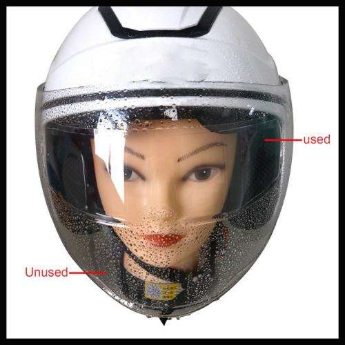 Rainproof Anti Fog Film For Helmets  - Rainproof and High Transparency 2 in 1