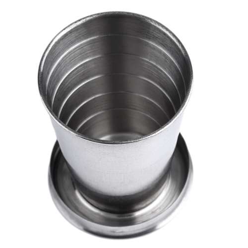 75 ML Stainless Steel Folding Cup