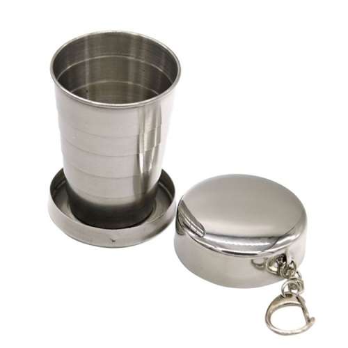 75 ML Stainless Steel Folding Cup