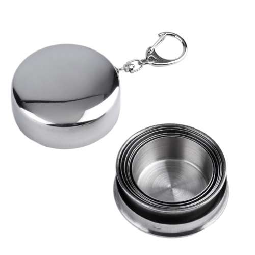 75 ML Stainless Steel Folding Cup