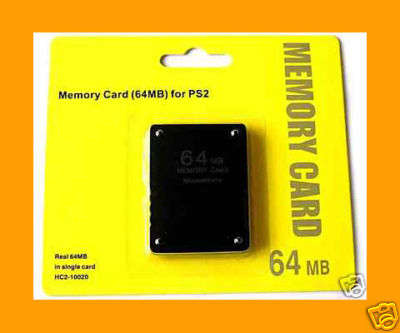 CRAZY SALE ** 64MB PS2 Memory Card