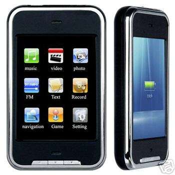 CRAZY SALE ** 2GB (Upgradeable to 16GB) 2.8 inch Touch screen MP4 Player With iPhone Style