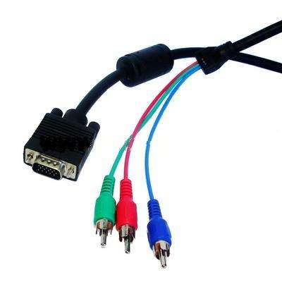 CRAZY SALE ** VGA to RGB Component Y / Pr / Pb Video Cable
