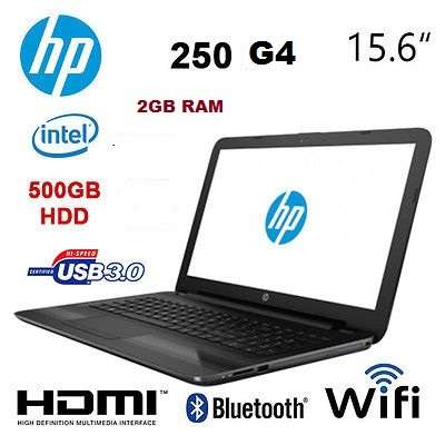 BRAND NEW HP 250 G4 , INTEL CELERON N3050 @1.60GHz, 2GB RAM , 500GB HDD. BRAND NEW IN THE BOX
