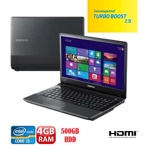 SAMSUNG NP300E5C , CORE I5-3210M @2.50GHz,4GB RAM ,500GB HDD, INTEL HD GRAPHICS 4000