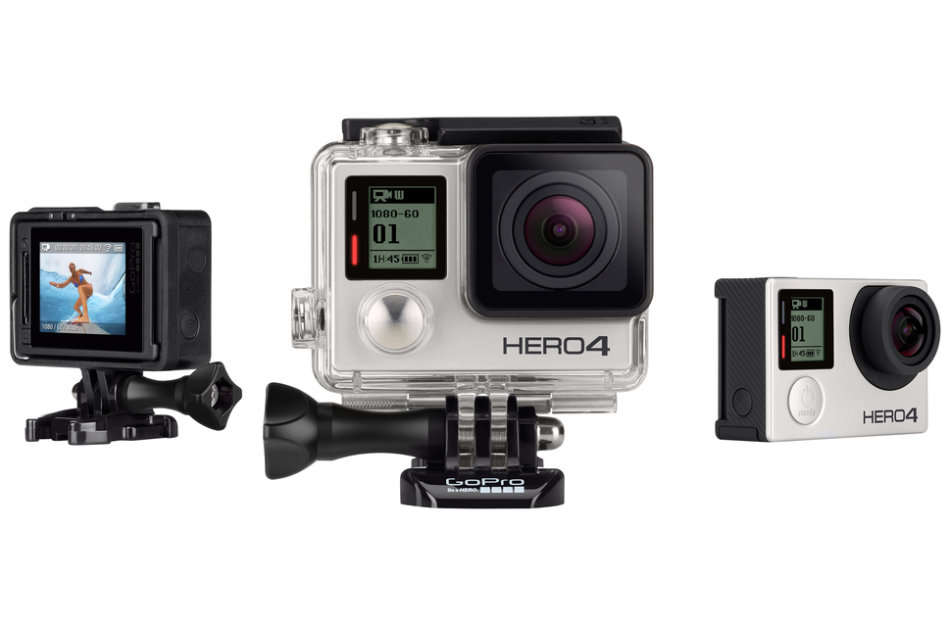 GOPRO HERO 4 with GOPRO HOUSING ,GOPRO USB CABLE AND GOPRO CHEST BELT