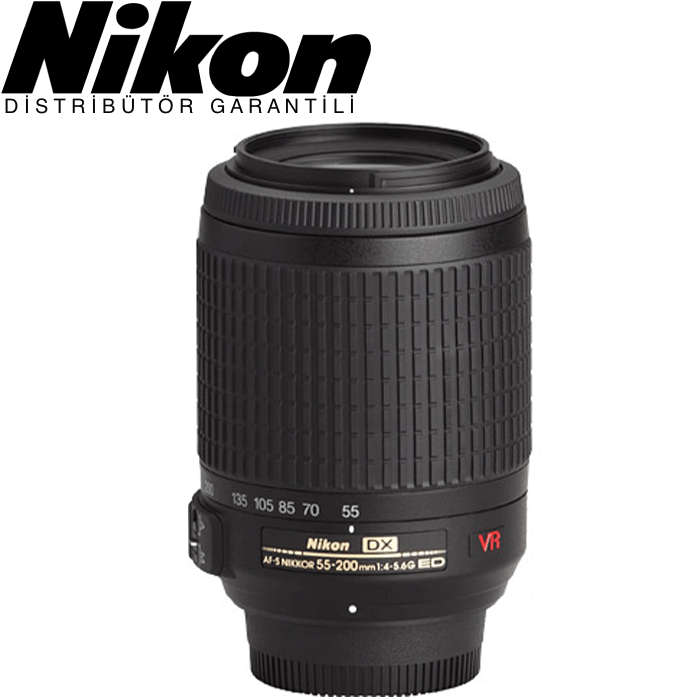 Nikon AF-S DX VR Zoom-NIKKOR 55-200mm f/4-5.6G IF-ED VR VIBRATION REDUCTION LENS