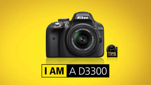 Nikon D3300 , 24.2 MP CMOS Digital SLR with AF-S DX NIKKOR 18-55mm f/3.5-5.6G VR  Zoom Lens