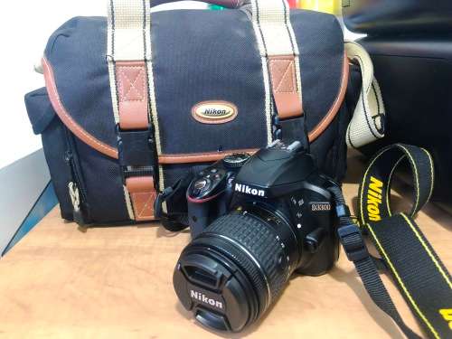 Nikon D3300 , 24.2 MP CMOS Digital SLR with AF-S DX NIKKOR 18-55mm f/3.5-5.6G VR  Zoom Lens