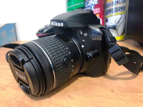 Nikon D3300 , 24.2 MP CMOS Digital SLR with AF-S DX NIKKOR 18-55mm f/3.5-5.6G VR  Zoom Lens