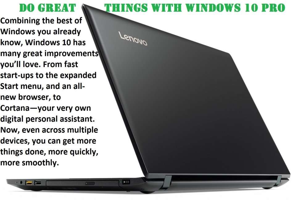 LENOVO V510, INTEL CORE I7-7500U @2.70GHz,8GB RAM,512GB SSD, 2GB AMD RADEON GRAPHICS