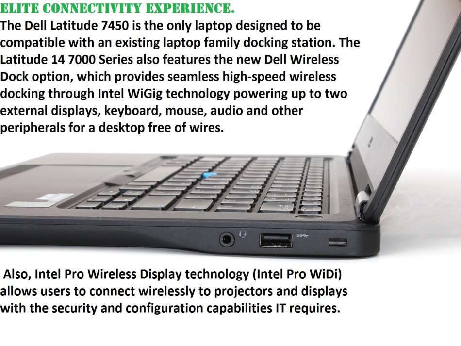 DELL LATITUDE E7450 , CORE I7-5600U @2.60GHz,8GB RAM ,500GB HDD, INTEL HD GRAPHICS 5500, FULL HD