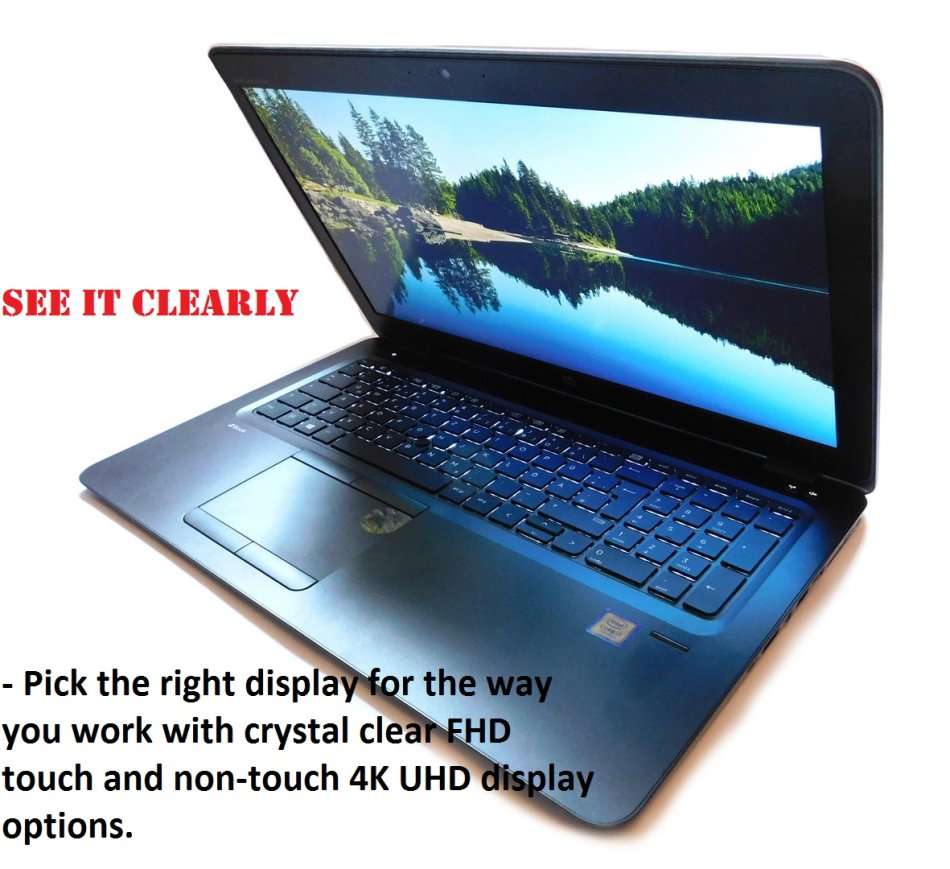 HP ZBOOK 15U CORE I7-7600U @2.80GHz,16GB RAM,512GB SSD,2GB GDDRS AMD FIREPRO FULL HD