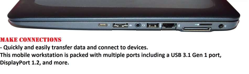 HP ZBOOK 15U CORE I7-7600U @2.80GHz,16GB RAM,512GB SSD,2GB GDDRS AMD FIREPRO FULL HD