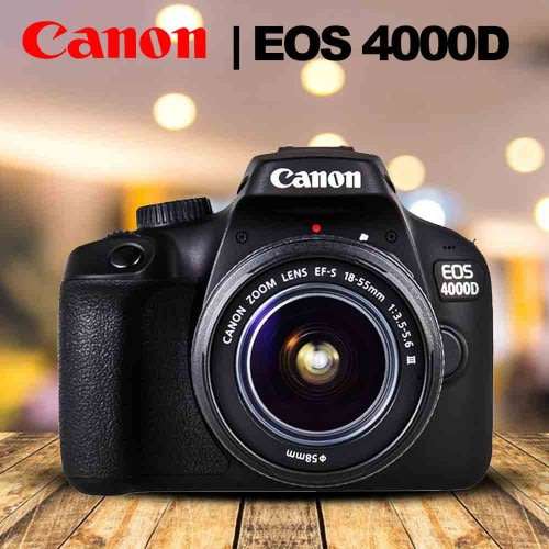 Canon EOS 4000D DSLR with EF-S 18-55mm III IN EXCELLENT CONDITION WITH CANON BAG