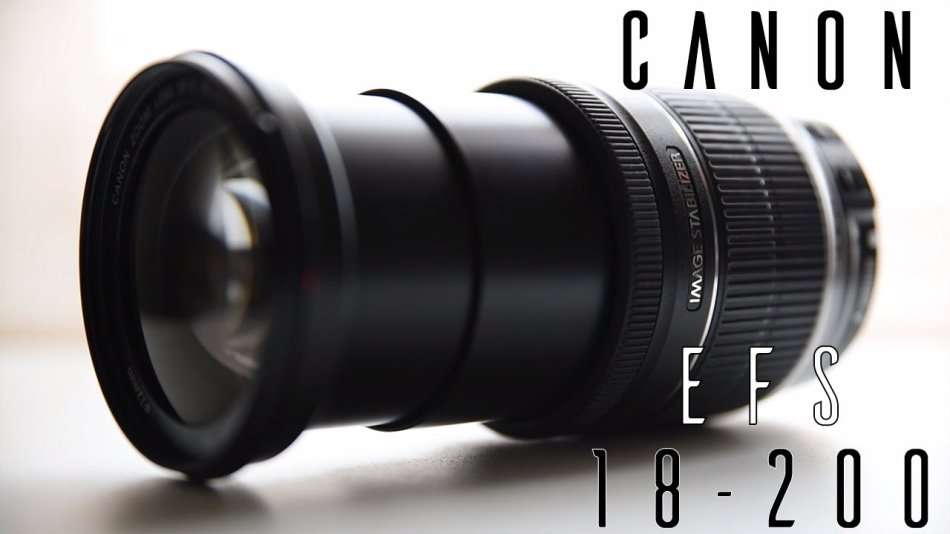 CANON EF-S 18-200mm f/3.5-5.6 IS IN EXCELLENT CONDITION