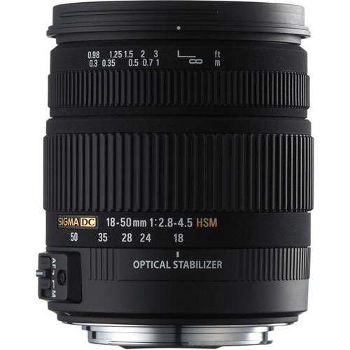 Sigma 18-50mm f/2.8-4.5 DC OS HSM Zoom For Canon D-SLRs IN EXCELLENT CONDITION