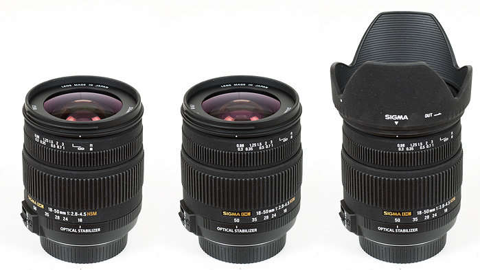 Sigma 18-50mm f/2.8-4.5 DC OS HSM Zoom For Canon D-SLRs IN EXCELLENT CONDITION