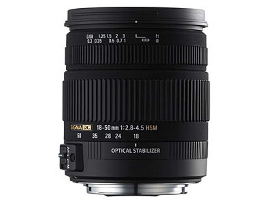 Sigma 18-50mm f/2.8-4.5 DC OS HSM Zoom For Canon D-SLRs IN EXCELLENT CONDITION