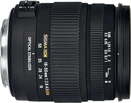 Sigma 18-50mm f/2.8-4.5 DC OS HSM Zoom For Canon D-SLRs IN EXCELLENT CONDITION