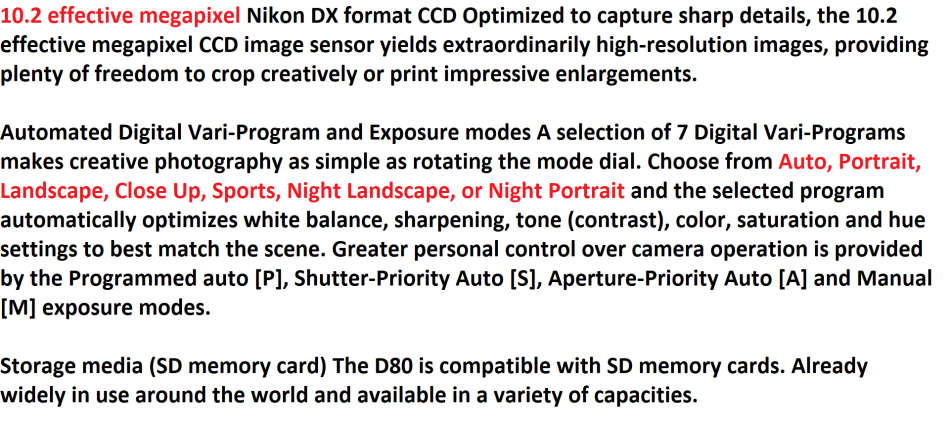 Nikon D80 10.2MP DSLR with 55-200MM AF-S Zoom Lens , COMING WITH A BATTERY , CHARGER, VERY GOOD COND