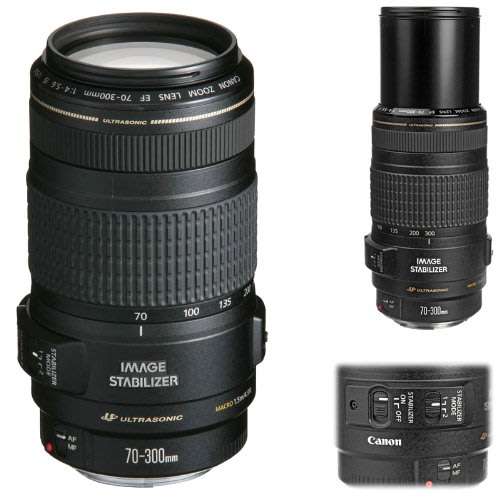 Canon EF 70-300mm f/4.5-5.6 IS ULTRASONIC Lens EXCELLENT CONDITION