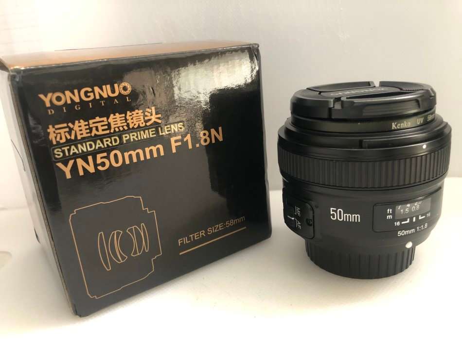 Yongnuo 50mm f/1.8 in NEW CONDITION COMING WITH BOX
