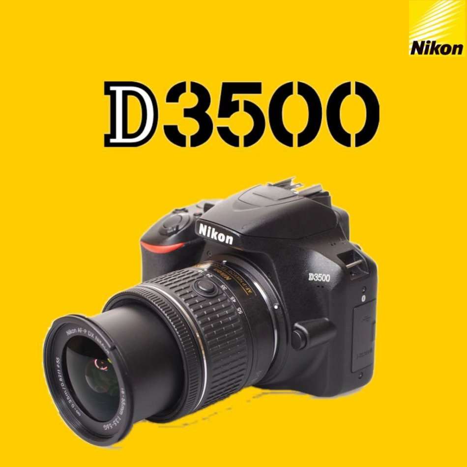 Nikon D3500 24MP DSLR Camera with 18-55mm Lens VR BRAND NEW SEALED