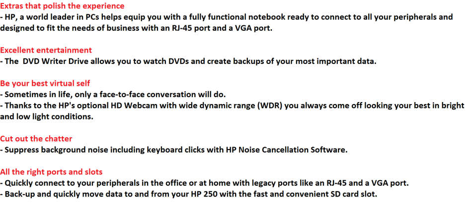 HP 250 G6 , INTEL CELERON N4000 @1.10GHz,4GB RAM,500GB HDD IN BRAND NEW CONDITION