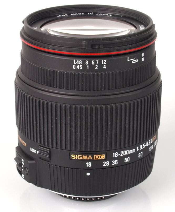 Sigma AF 18-200mm f/3.5-6.3 DC FOR CANON DSLR CAMERAS
