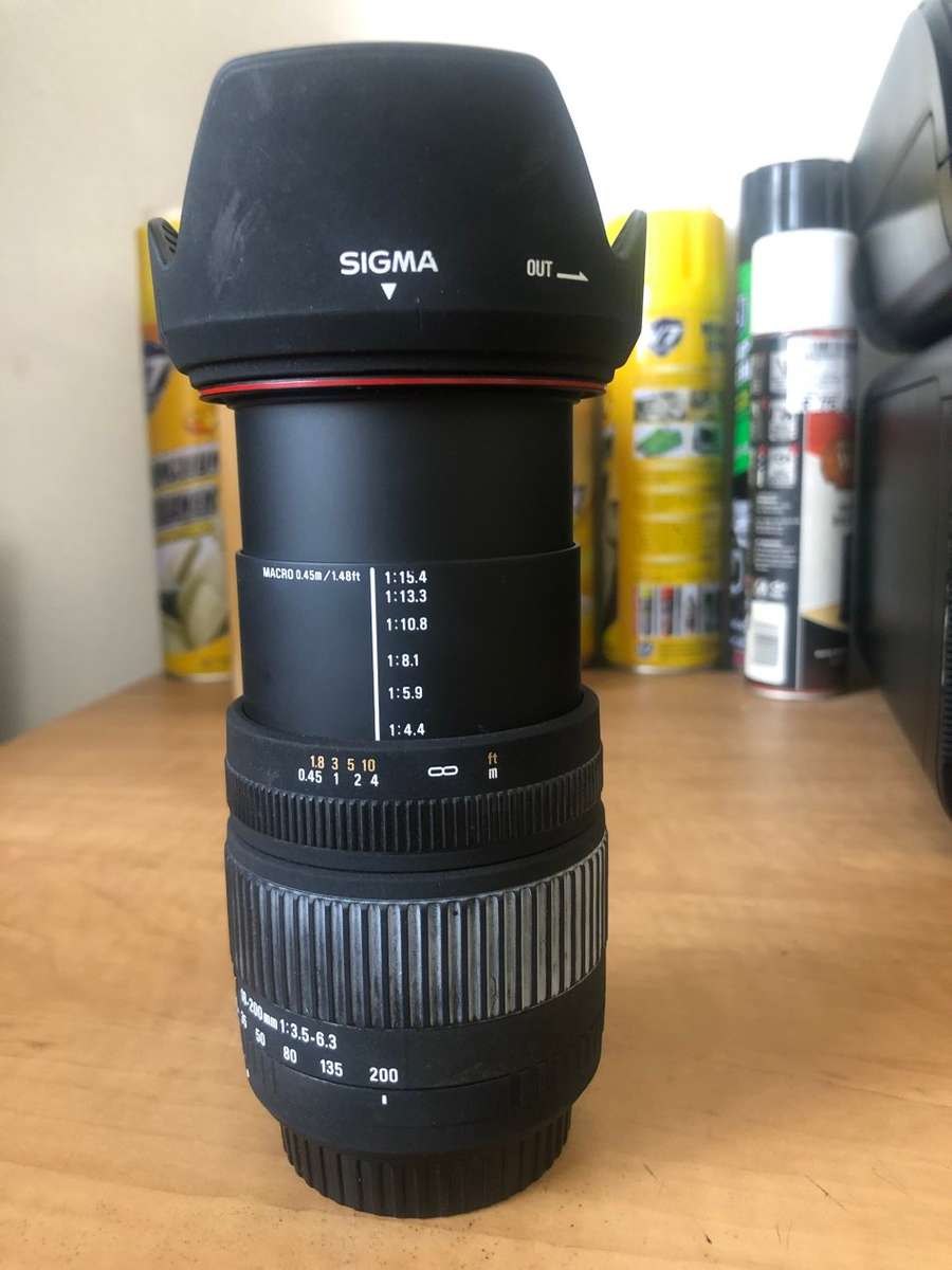 Sigma AF 18-200mm f/3.5-6.3 DC FOR CANON DSLR CAMERAS