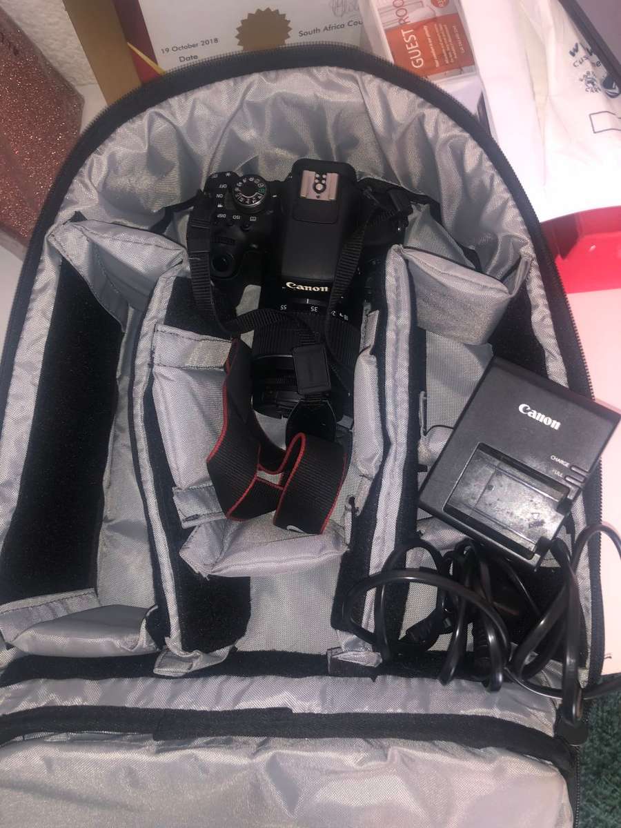 CANON EOS 750D DSLR WITH CANON EF-S 18-55MM III , 16GB SD CARD AND CANON BAG, EXCELLENT CONDITION