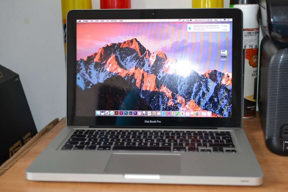 MACBOOK PRO 13 CORE I5 @2.50GHz,4GB RAM ,500GB HDD,INTEL HD GRAPHICS 4000, GOOD CONDITION