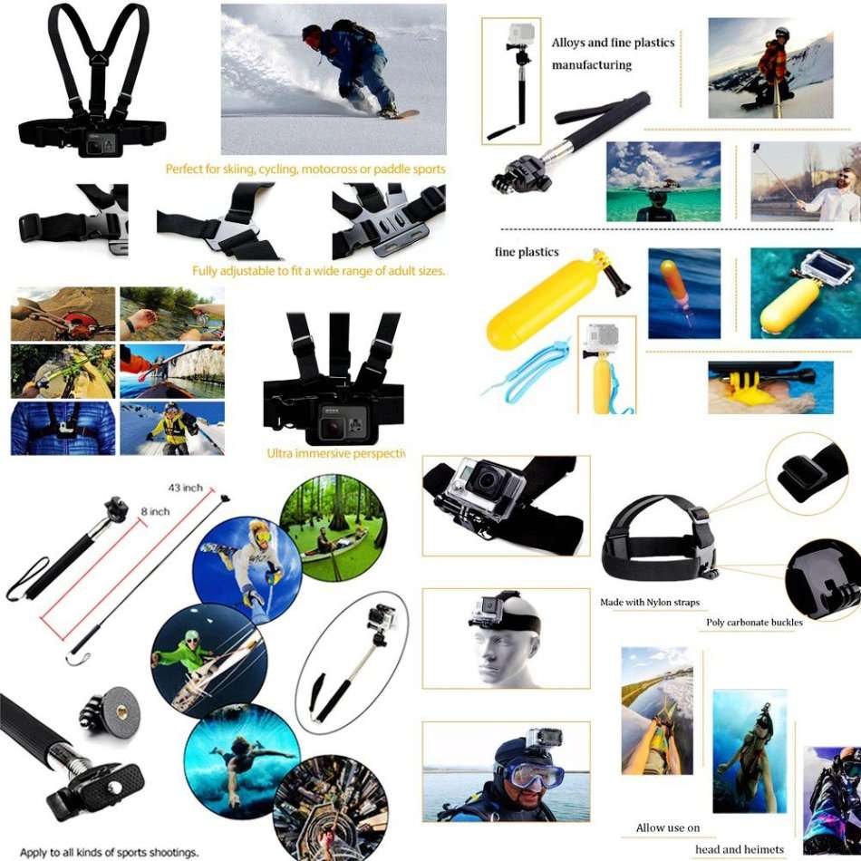 GoPro HERO4 WITH lots of ACCESSORIES