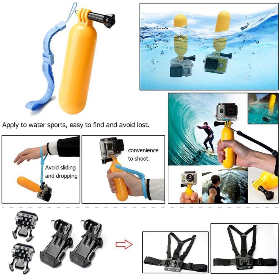 GoPro HERO4 WITH lots of ACCESSORIES