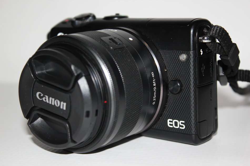 Canon EOS M100 Mirrorless Camera w/ 15-45mm Lens - Wi-Fi, Bluetooth, and NFC enabled