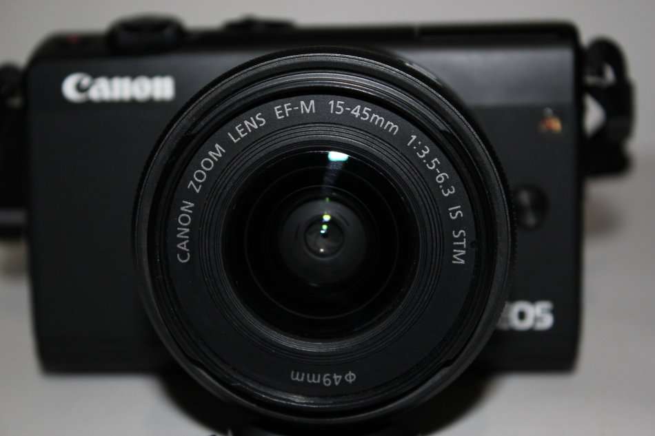 Canon EOS M100 Mirrorless Camera w/ 15-45mm Lens - Wi-Fi, Bluetooth, and NFC enabled